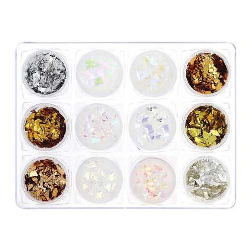 Sett tal-Glitter - NGS-012 - Mylar Iridescenti u Metalliku