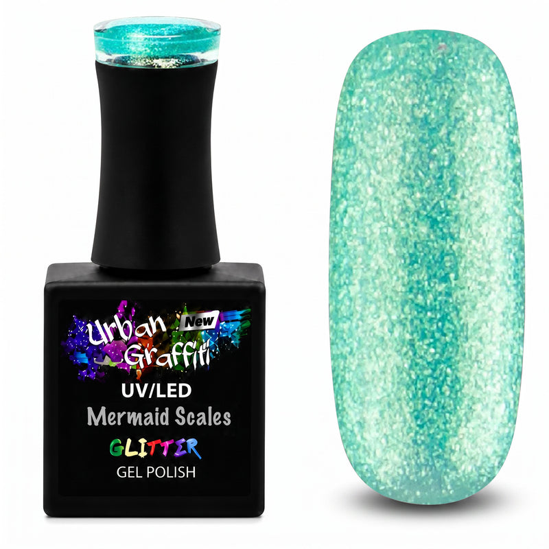 Mermaid Scales - UGGP-A0920 Urban Graffiti - Verniċ tal-Ġel Aħdar tal-Oċean 15ml