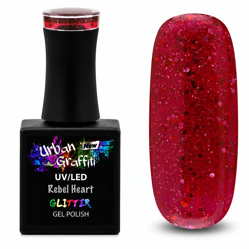 Rebel Heart - UGGP-A1109 Urban Graffiti Verniċ tal-Ġell 15ml