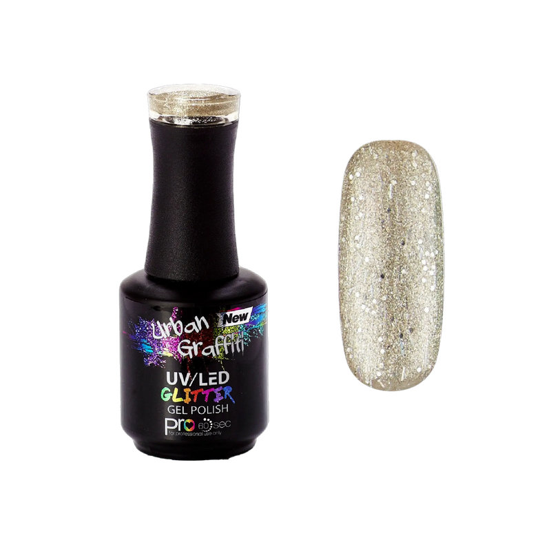 Andromeda - UGGP-A0919 Urban Graffiti Lustru tal-Ġel Shimmer tad-Deheb 15ml