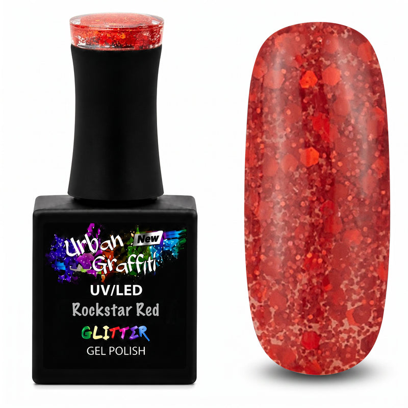 Rockstar Red - UGGP-XS010 Urban Graffiti Laker tal-ġell 15ml