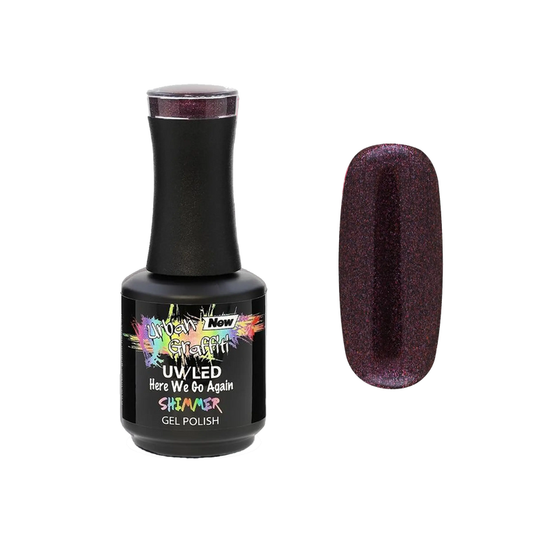Here We Go Again - UGGP-A0951 Urban Graffiti Lustru tal-Ġel 15ml