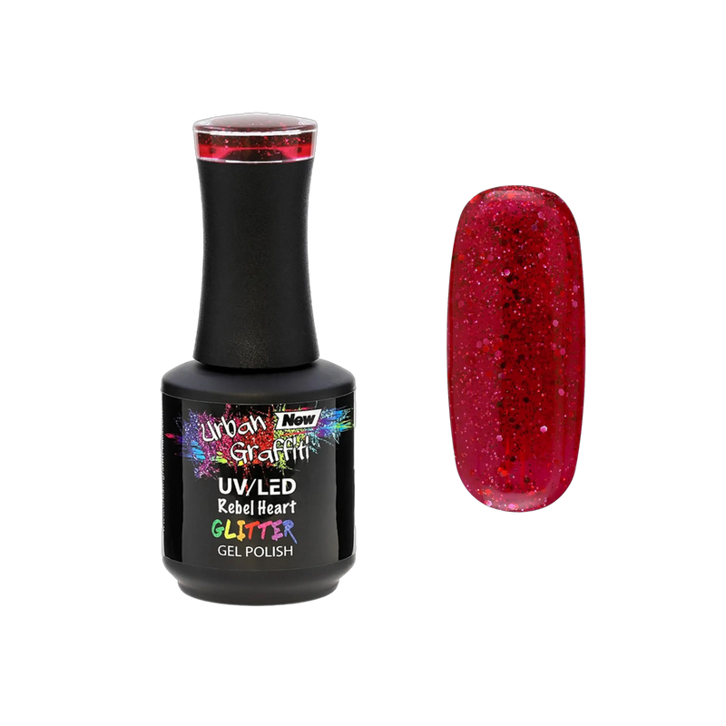 Rebel Heart - UGGP-A1109 Urban Graffiti Verniċ tal-Ġell 15ml